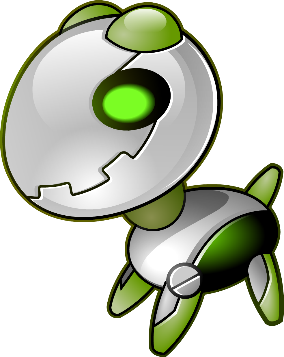 #alien Robots Video Slot - Symbol (984x1235)
