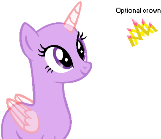Princess By Cookie-bases - Mlp Base Princess Twilight (400x326)