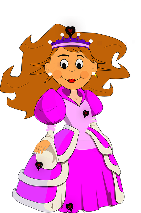 Cartoon Princess Crowns 24, Buy Clip Art - Fasching - Fastnacht - Karneval: Büttenreden Überall (500x758)