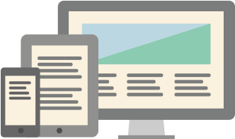 Icon Illustration Of A A Mobile Phone, Tablet, And - Responsive Web Design (400x400)
