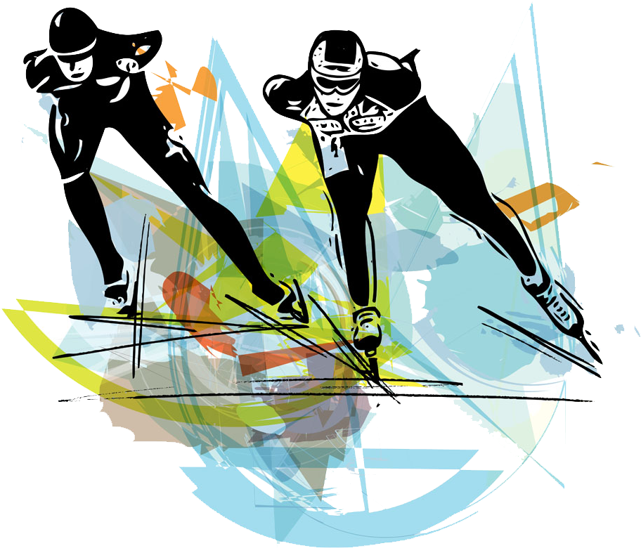 Figure Skating Ice Skating Euclidean Vector - Figure Skating Ice Skating Euclidean Vector (1000x783)
