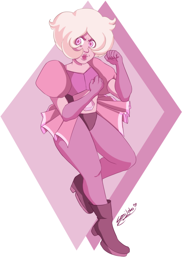 [steven Universe] Pink Diamond By Seniloko - Pink Diamond Steven Universe (750x1065)