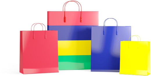 Illustration Of Flag Of Mauritius - Shopping Bag Transparent Logo (640x480)
