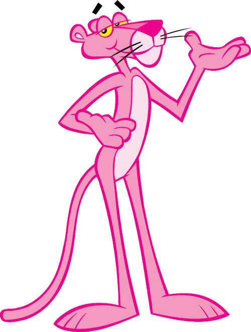 The Pink Panther Inspector Clouseau Pink Panthers Clip - The Pink Panther Inspector Clouseau Pink Panthers Clip (500x661)