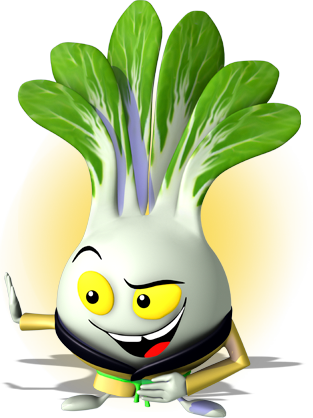 Bok Choy - Bok Choy Character (313x418)