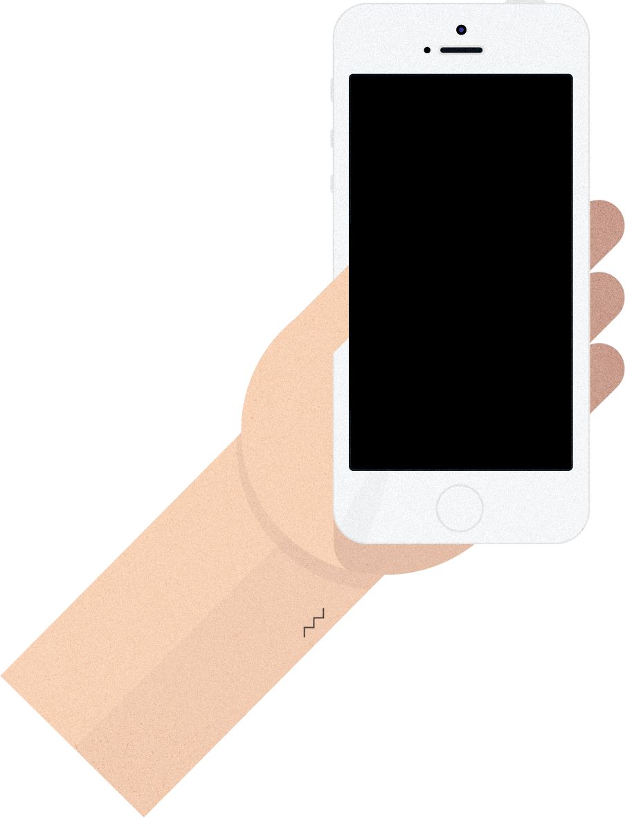 Machine Learning - Phone Hand Flat Design Png (903x1183)