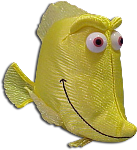 Finding - Yellow Tang Finding Nemo (490x550)