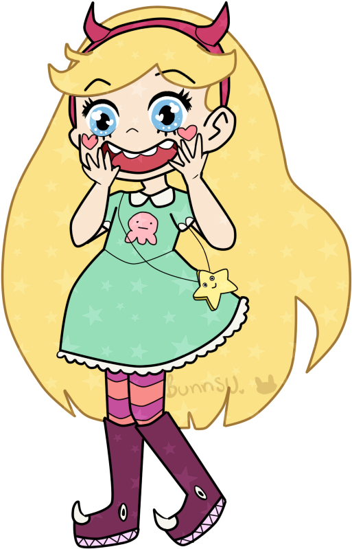 Star Butterfly By Tinywalrus - Comics (555x838)