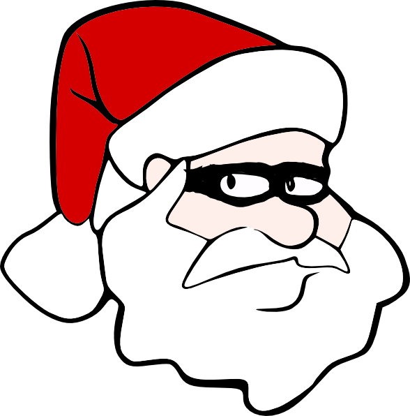 Secret Santa Clipart - Secret Santa Clipart (588x596)