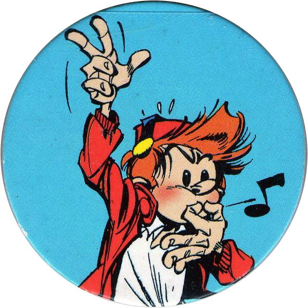 Caps > Spirou / Robbedoes 06 Spirou Whistling - Spirou (600x600)
