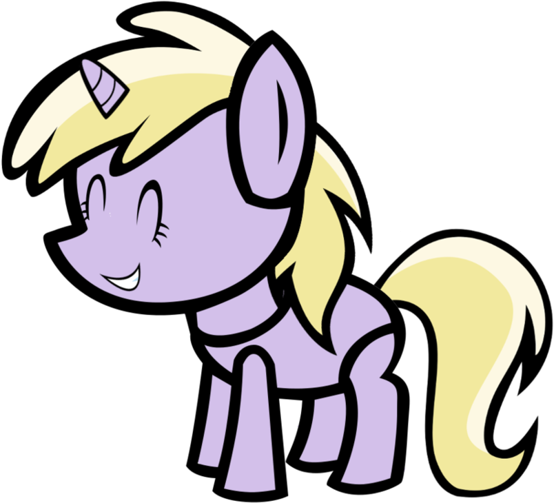 Paper Pony Dinky Hooves By Mlp-scribbles - My Little Pony: Friendship Is Magic (964x828)