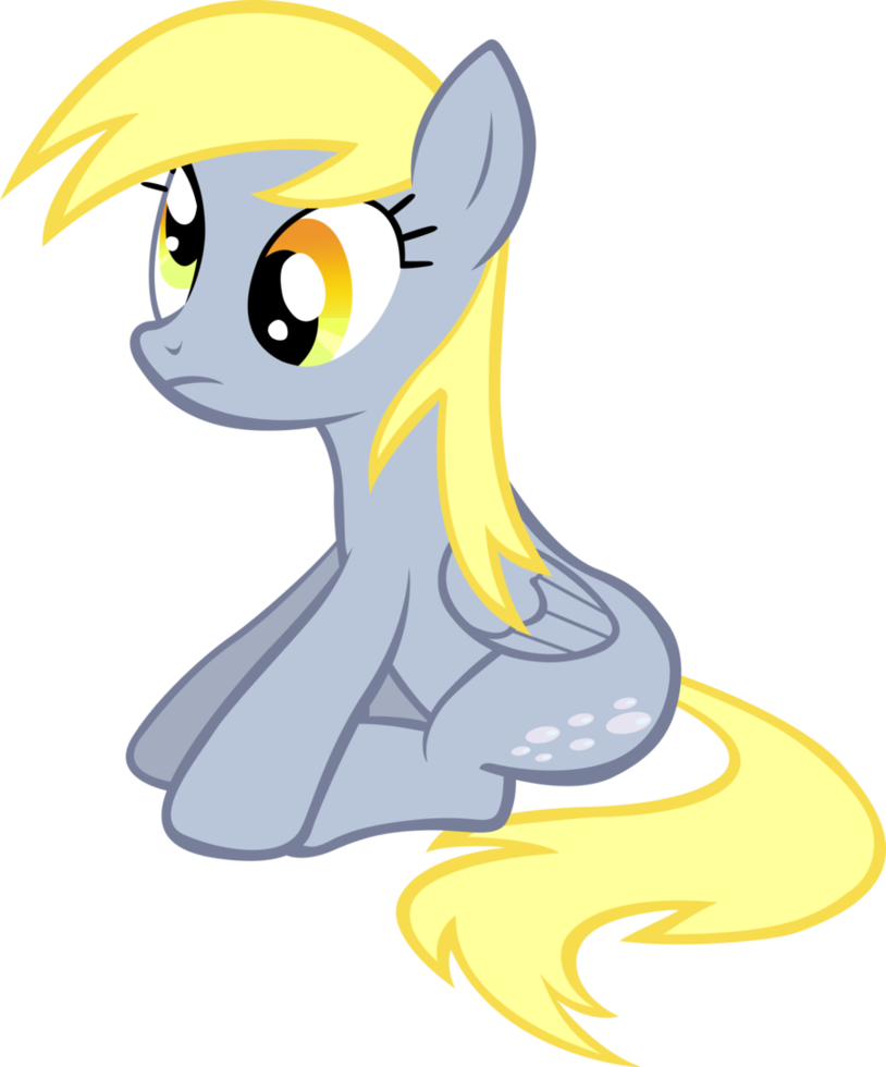 Derpy Hooves Sitting - Derpy Hooves And Muffins (814x980)