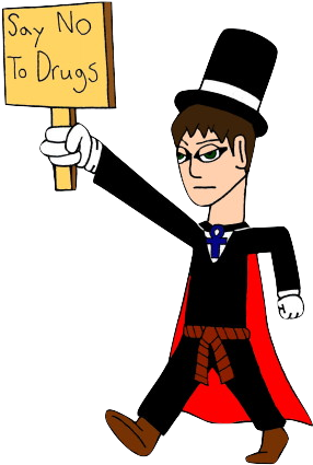 Say No To Drugs By Renthegodofhumor - Make Say No To Drugs (381x465)