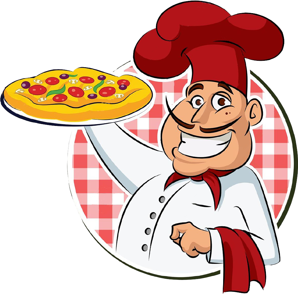 Pizza Italian Cuisine Pasta Chef - Cook Pizza (1000x1000)