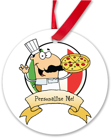 Custom Italian Pizza Chef - Italian Pizza Chef Note Cards (pk Of 10) (460x460)