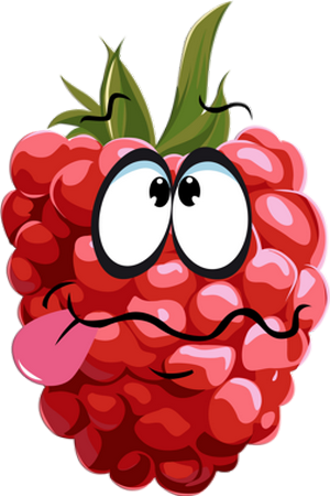 Fruit - Funny Fruits Png (300x450)