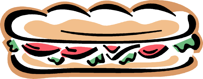Pin Meatball Sub Clip Art - Bloomington Sandwich Co. (800x314)