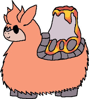 Mega Camerupt By Subpoptart - Mega Camerupt (473x497)