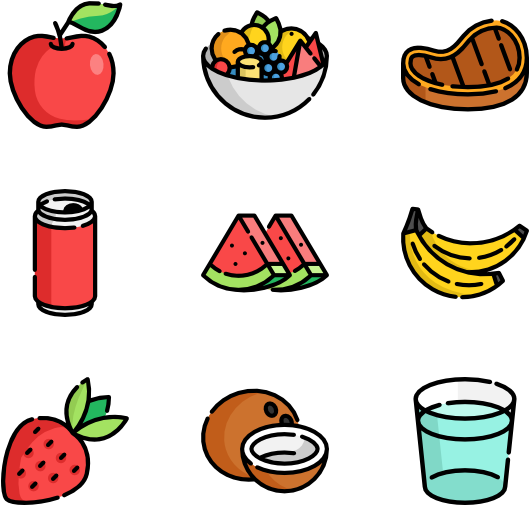 Summer Food & Drink - Summer Food Icon (600x564)