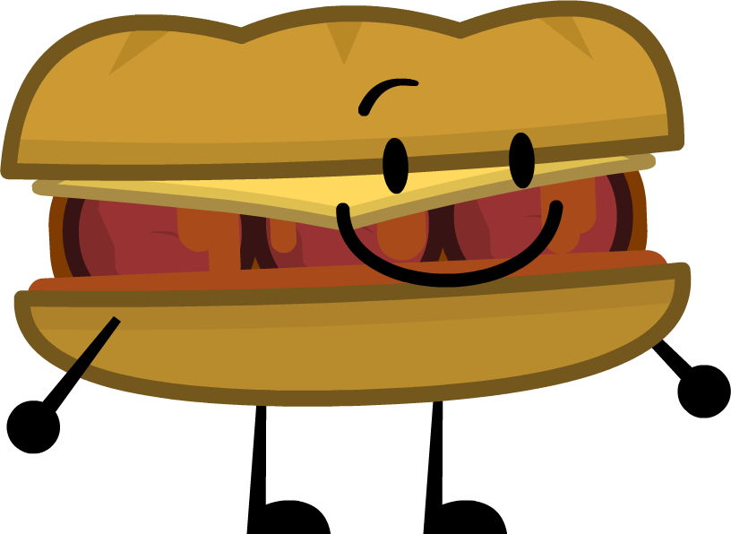 Meatball Sub By Arrowartist - Meatball Sandwich (816x596)