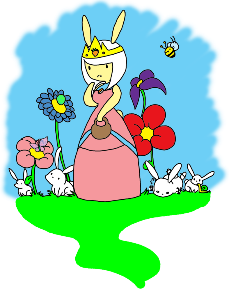 Bunny Princess - Cartoon (786x1017)