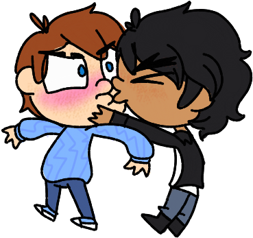 Omfg Bruiseshipping By Bunnitchrox - Cartoon (380x380)