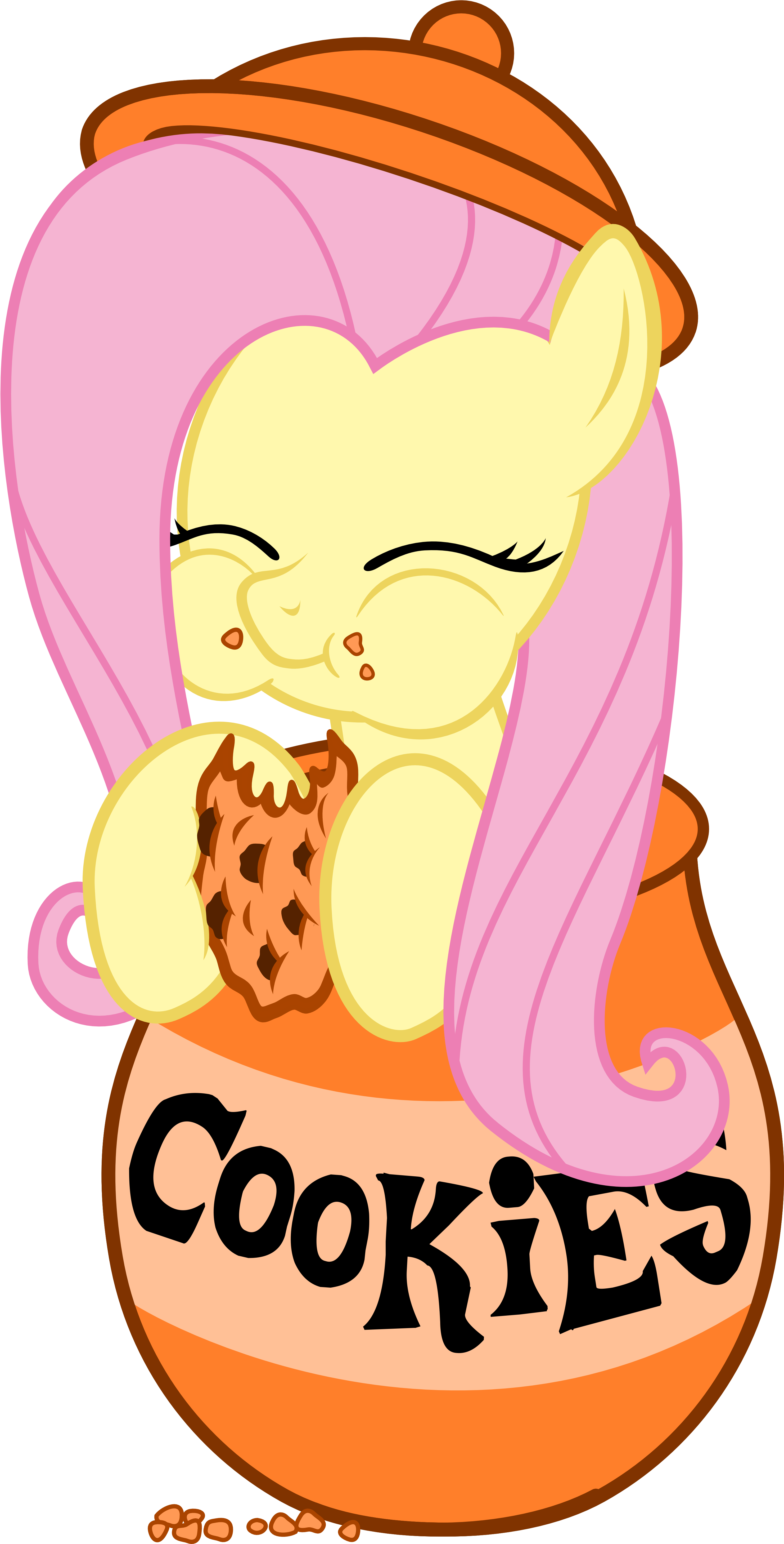 Post 14375 0 11816100 1424820663 Thumb - My Little Pony Eating Cookies (4007x5828)