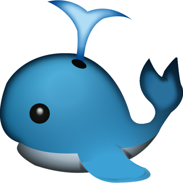 Jonah And The Whale Clip Art Download - 🐋 Emoji (600x600)