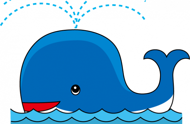Tag For Whale Clip Art - Clip Art (640x420)