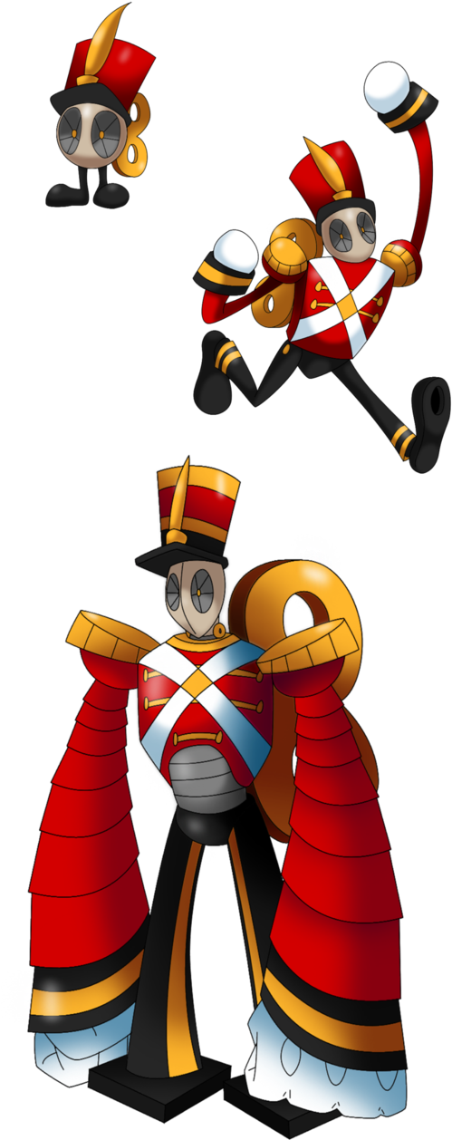Crank Key To Fight By That One Leo - Wind Up Fakemon (599x1335)