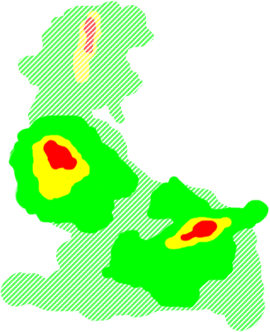 “off Path Weather Is Everything Else - Radar Weather Clipart (383x471)