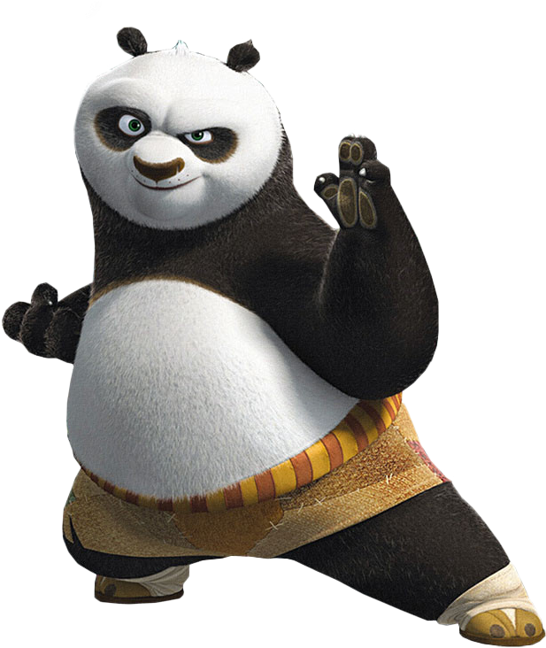 Po Tigress Giant Panda Oogway Kung Fu Panda - Po Tigress Giant Panda Oogway Kung Fu Panda (650x747)