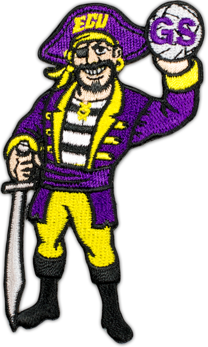 Embroidered Ecu Girl Scout Patch - Embroidery (421x701)