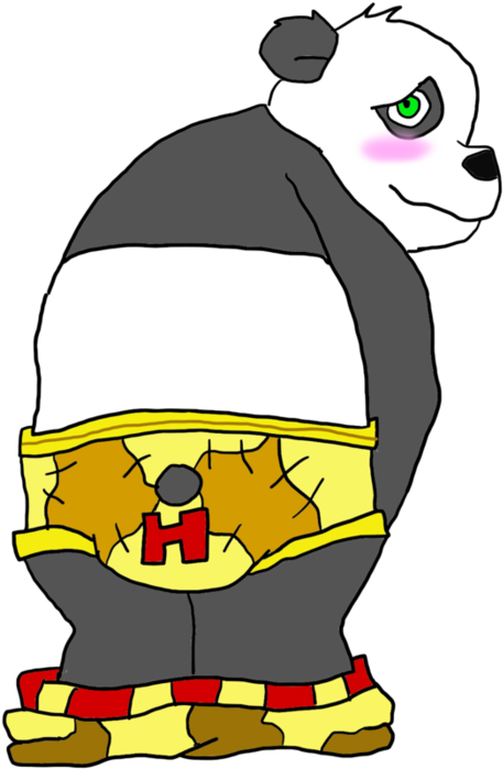 Po's Undie Butt By Dtroland - Comics (894x894)