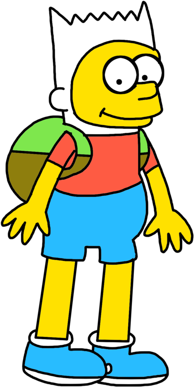 Bart Simpson As Finn By Marcospower1996 Bart Simpson - Bart Simpson (1024x1024)
