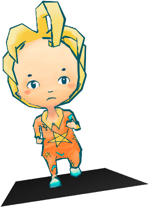 Blowdryer Kid By Chisari-d4qznt3 Uulcp - Illustration (640x480)
