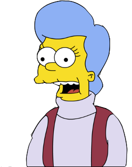 Posted By Kaylor Blakley At - Mona Simpsons (400x400)