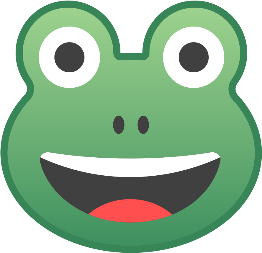 Security Cartoon Frog Face Icon Noto Emoji Animals - Android (1024x1024)