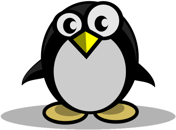 Penguin Clipart Round - Adã©lie Penguin (640x480)