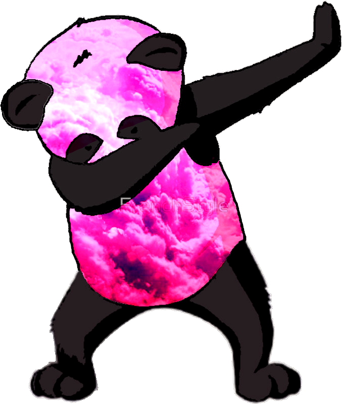 Giant Panda Dab Drawing T Shirt Clip Art - Panda Png (677x800)