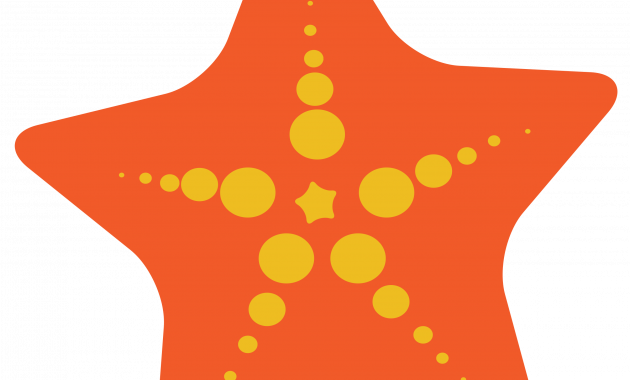 Top Cartoon Starfish Clip Art Vector Drawing - Top Cartoon Starfish Clip Art Vector Drawing (630x380)