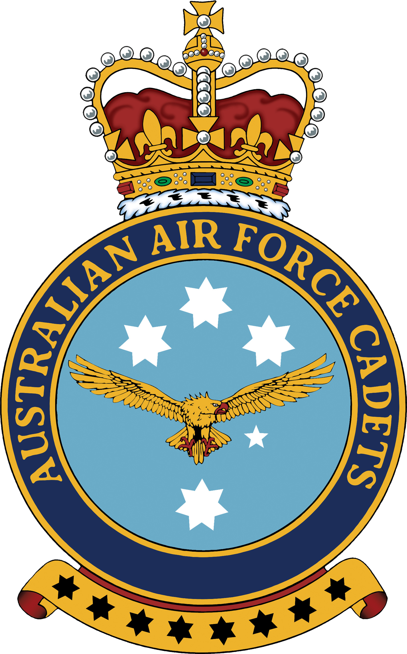 Can Attend Weekly Activities  Have Permission From - Australian Air Force Cadets Logo (1619x2598)