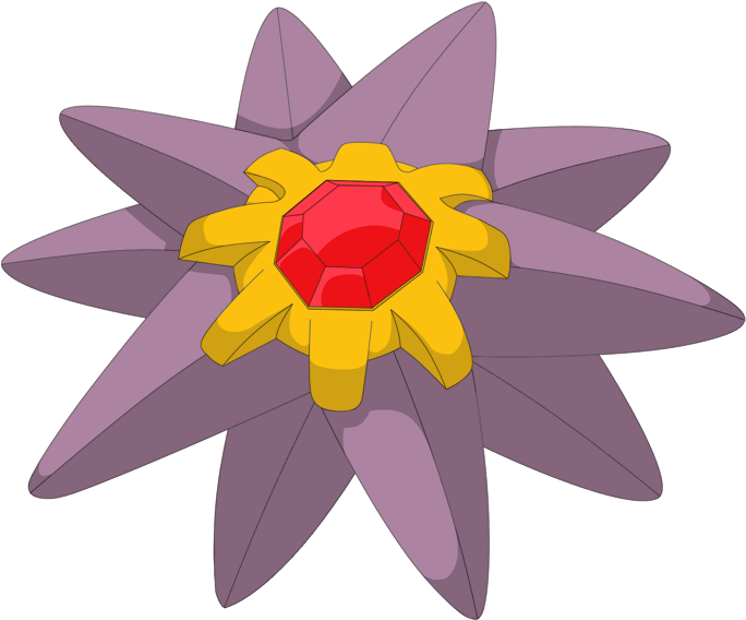 Starmie, The 10 Sided Seastar By Kingofanime-koa - Seastar Pokemon (800x600)