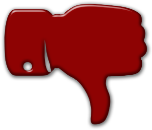 Thumb Down Clipart - Thumb Down Clipart (420x420)