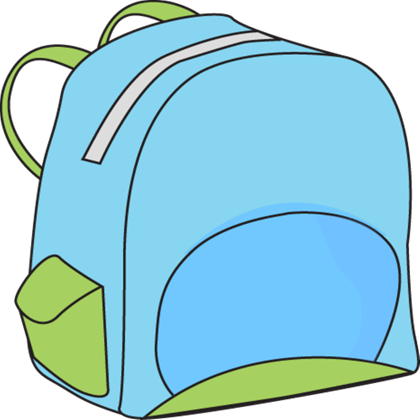 Bookbag Clipart Backpack Clipart School Backpack Roblox - Backpack Clipart No Background (420x420)