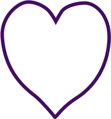 Allegra - White Heart Purple Outline (600x600)