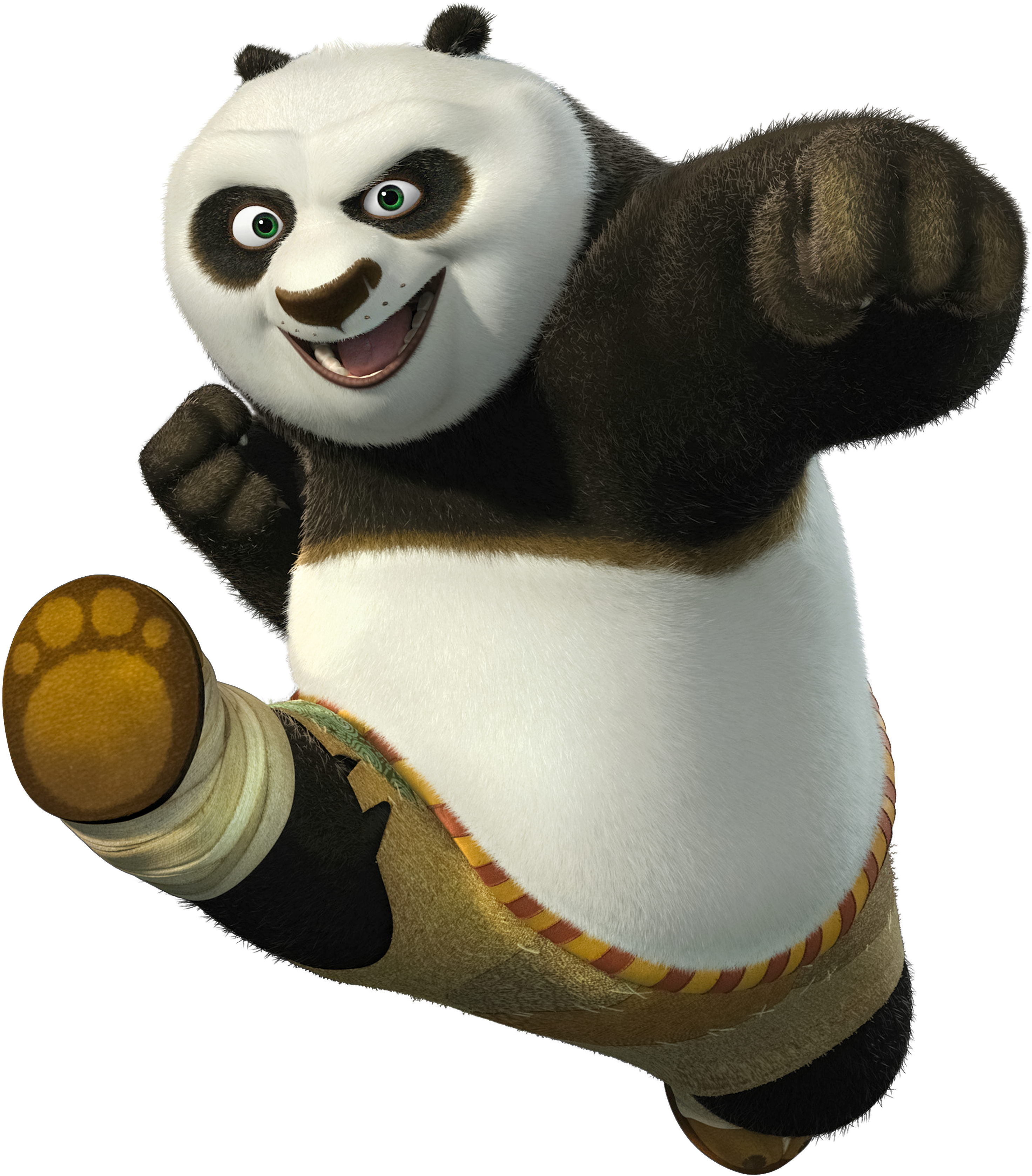 Po Kung Fu Panda Giant Panda Master Shifu - Po Kung Fu Panda Giant Panda Master Shifu (3000x3389)