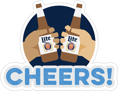 Sticker 20 From Collection «gameday By Miller Lite» - Sticker 20 From Collection «gameday By Miller Lite» (490x317)