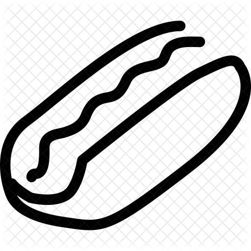 Hot Dog Icon - Hamburger (512x512)