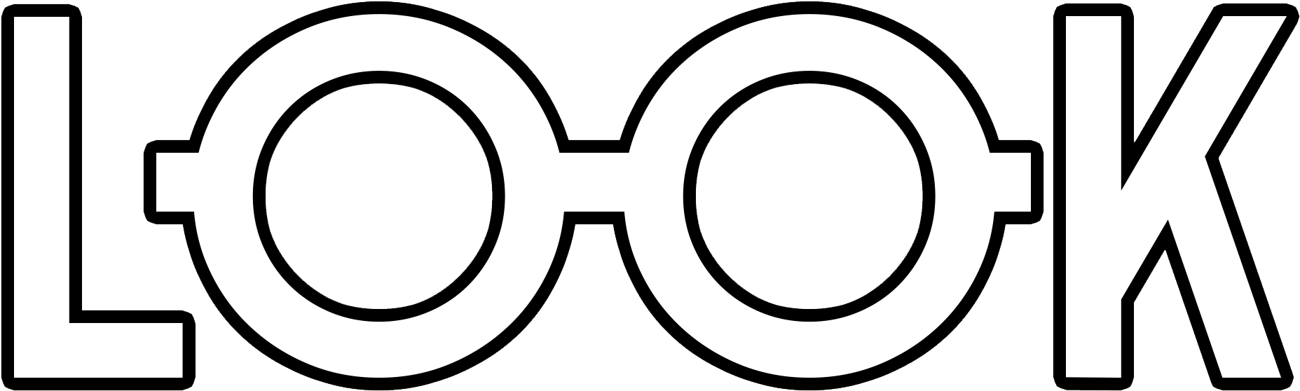 Look Eyecare & Eyewear Logo - Look Eyewear (1875x578)